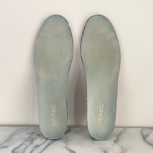 Vionic Splendid Midi Perforated Nubuck Slip On Shoes Mint Green Size 8.5 Comfort - Picture 3 of 10